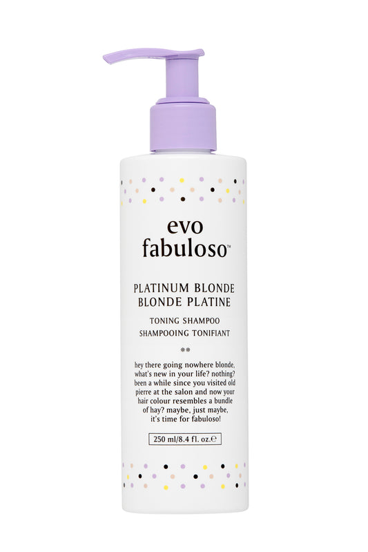 Fabuloso Platinum toning shampoo